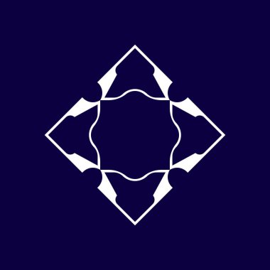 vektör modern soyut çember tasarım deseni.