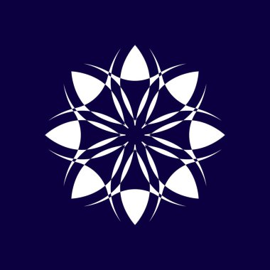 Japon yıldız vektör ikonu çizimi