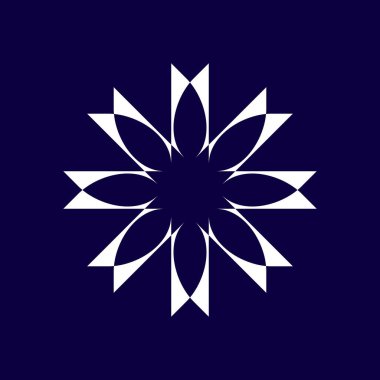 Çiçek Logosu Tasarım Şablonu