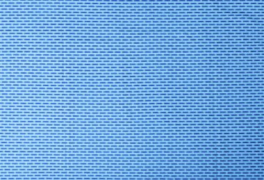 Spor giyim, tam kare için bir mavi sentetik kumaş parçası