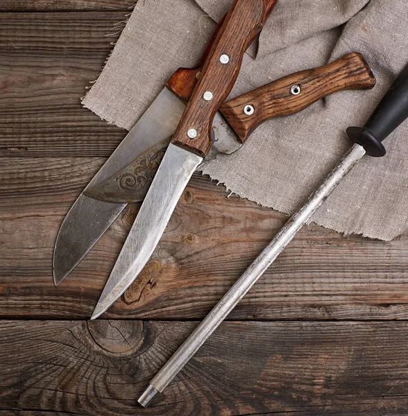 Sharpening The Machete Stock Photo - Download Image Now - Sharpening, Iron  - Metal, Kitchen Knife - iStock