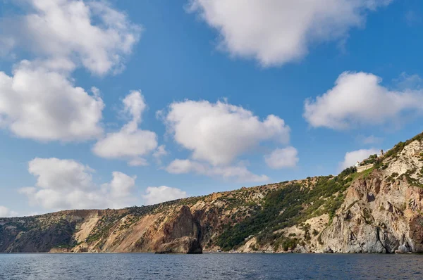 View Rock Named George Black Sea Cape Fiolent Ukraine — Stock Photo, Image