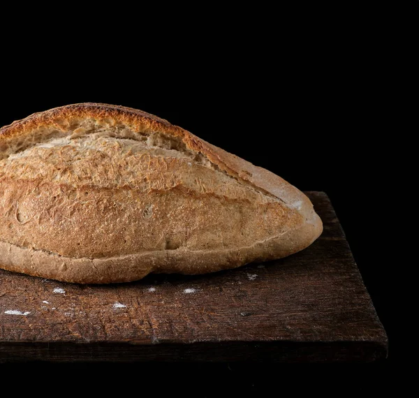 Farinha de trigo branco pão crocante assado — Fotografia de Stock