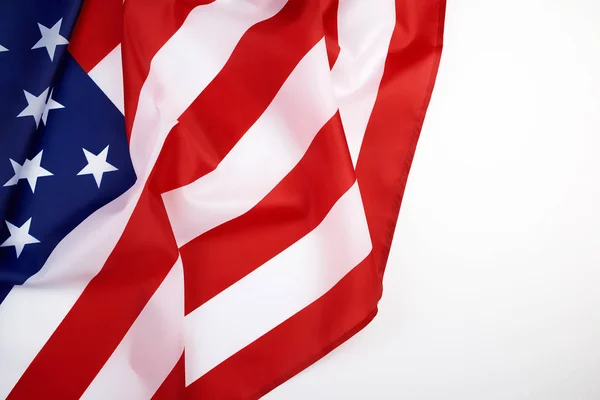美利坚合众国国家纺织旗 — 图库照片