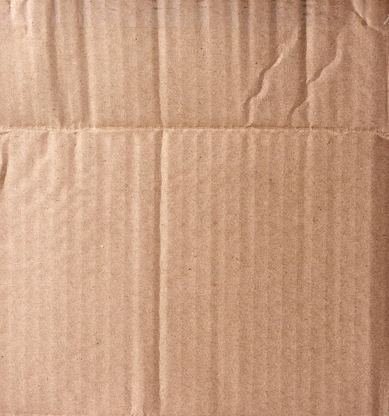 Коричневая бумага из коробки, полная рамка — стоковое фото