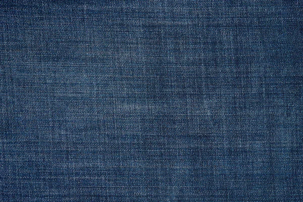 Texture Denim Blu Tessuto Cucire Full Frame Primo Piano — Foto Stock