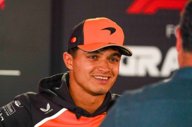  Lando Norris (GBR) - McLaren Formula 1 Takımı - McLaren MCL39 - Mercedes Formula 1 Pirelli Gran Premio dItalia 2025 Monza Pisti, Lombardy, İtalya, 6-9 Eylül 2025 tarihleri arasında. 2025 FIA Formula 1 Dünya Şampiyonasının 16. raundu.