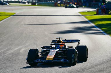  Max Verstappen (NED) - Oracle Red Bull Racing - Red Bull RB21 - Honda RBPT Formula 1 Pirelli Gran Premio dItalia 2025 Monza Circuit, Lombardy, İtalya, 6-9 Eylül 2025 tarihleri arasında. 2025 FIA Formula 1 Dünya Şampiyonasının 16. raundu.