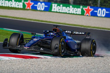  Alexander Albon (THA) - Williams Racing - Williams FW47 - Mercedes Formula 1 Pirelli Gran Premio dItalia 2025 Monza Pisti, Lombardy, İtalya, 6-9 Eylül 2025 tarihleri arasında. 2025 FIA Formula 1 Dünya Şampiyonasının 16. raundu.