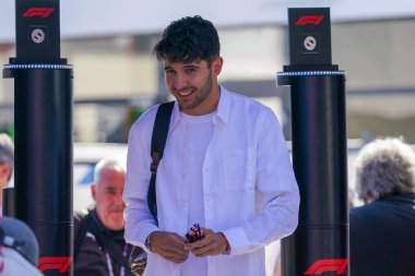  Esteban Ocon (FRA) - Haas F1 Team - Haas VF-25 - Ferrari Formula 1 Pirelli Gran Premio dItalia 2025 Monza Circuit, Lombardy, İtalya, 6-9 Eylül 2025 tarihleri arasında. 2025 FIA Formula 1 Dünya Şampiyonasının 16. raundu.