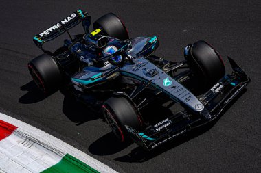  Andrea Kimi Antonelli (ITA) - Mercedes-AMG PETRONAS F1 Takımı - Mercedes W16 - Mercedes E Performansı Formula 1 Pirelli Gran Premio dItalia 2025 Monza Pisti, Lombardy, İtalya, 6-9 Eylül 2025 tarihleri arasında. 