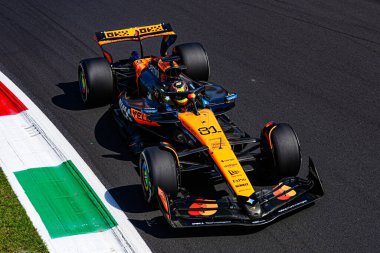  Oscar Piastri (AUS) - McLaren Formula 1 Takımı - McLaren MCL39 - Mercedes Formula 1 Pirelli Gran Premio dItalia 2025 Monza Pisti, Lombardy, İtalya, 6-9 Eylül 2025 tarihleri arasında. 2025 FIA Formula 1 Dünya Şampiyonasının 16. raundu.