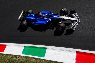  Alexander Albon (THA) - Williams Racing - Williams FW47 - Mercedes Formula 1 Pirelli Gran Premio dItalia 2025 Monza Pisti, Lombardy, İtalya, 6-9 Eylül 2025 tarihleri arasında. 2025 FIA Formula 1 Dünya Şampiyonasının 16. raundu. 