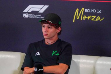  Andrea Kimi Antonelli (ITA) - Mercedes-AMG PETRONAS F1 Takımı - Mercedes W16 - Mercedes E Performansı Formula 1 Pirelli Gran Premio dItalia 2025 Monza Pisti, Lombardy, İtalya, 6-9 Eylül 2025 tarihleri arasında. 