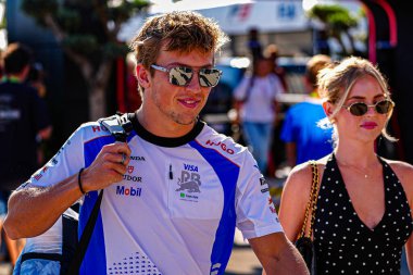  Liam Lawson (NZL) - Visa Cash App RB F1 Team - RB VCARB02 - Honda RBPT Formula 1 Pirelli Gran Premio dItalia 2025 Monza Circuit, Lombardy, İtalya, 6-9 Eylül 2025 tarihleri arasında. 2025 FIA Formula 1 Dünya Şampiyonasının 16. raundu.  