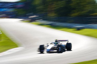  Oliver Bearman (GBR) - 6-9 Eylül 2025 tarihleri arasında İtalya 'nın Lombardy kentindeki Monza Pisti' nde düzenlenen Formula 1 Pirelli Gran Premio dItalia 2025 sırasında Haas F1 Takımı. 2025 FIA Formula 1 Dünya Şampiyonasının 16. raundu.