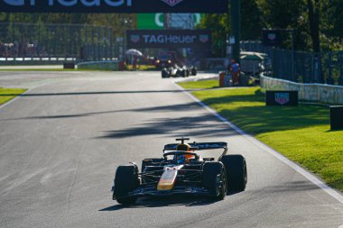  Max Verstappen (NED) - Oracle Red Bull Racing - Red Bull RB21 - Honda RBPT Formula 1 Pirelli Gran Premio dItalia 2025 Monza Circuit, Lombardy, İtalya, 6-9 Eylül 2025 tarihleri arasında. 2025 FIA Formula 1 Dünya Şampiyonasının 16. raundu.