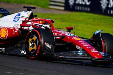  Charles Leclerc (MON) - Scuderia Ferrari - Ferrari SF-25 - Ferrari Formula 1 Pirelli Gran Premio dItalia 2025 tarihinde 6-9 Eylül 2025 tarihleri arasında İtalya 'nın Monza Pisti' nde gerçekleşti. 2025 FIA Formula 1 Dünya Şampiyonasının 16. raundu.