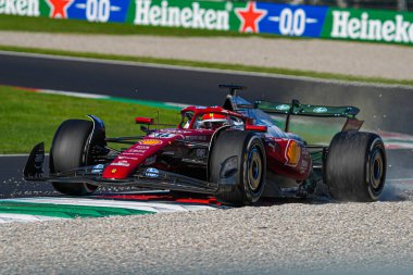  Charles Leclerc (MON) - Scuderia Ferrari - Ferrari SF-25 - Ferrari Formula 1 Pirelli Gran Premio dItalia 2025 tarihinde 6-9 Eylül 2025 tarihleri arasında İtalya 'nın Monza Pisti' nde gerçekleşti. 2025 FIA Formula 1 Dünya Şampiyonasının 16. raundu. 