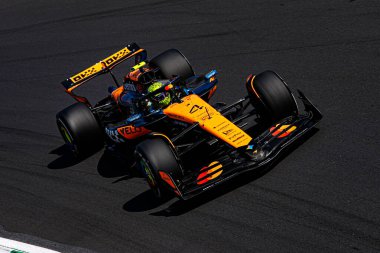  Lando Norris (GBR) - McLaren Formula 1 Takımı - McLaren MCL39 - Mercedes Formula 1 Pirelli Gran Premio dItalia 2025 Monza Pisti, Lombardy, İtalya, 6-9 Eylül 2025 tarihleri arasında. 2025 FIA Formula 1 Dünya Şampiyonasının 16. raundu.