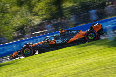  Lando Norris (GBR) - McLaren Formula 1 Takımı - McLaren MCL39 - Mercedes Formula 1 Pirelli Gran Premio dItalia 2025 Monza Pisti, Lombardy, İtalya, 6-9 Eylül 2025 tarihleri arasında. 2025 FIA Formula 1 Dünya Şampiyonasının 16. raundu.