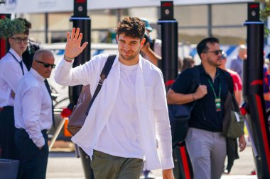  Esteban Ocon (FRA) - Haas F1 Team - Haas VF-25 - Ferrari Formula 1 Pirelli Gran Premio dItalia 2025 Monza Circuit, Lombardy, İtalya, 6-9 Eylül 2025 tarihleri arasında. 2025 FIA Formula 1 Dünya Şampiyonasının 16. raundu. 