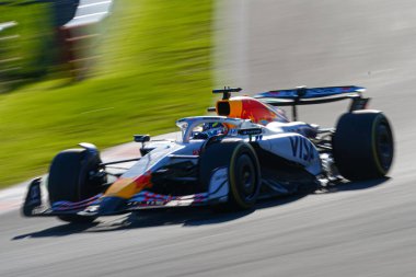 Isaac Hadjar (FRA) Visa Cash App RB F1 takımı Formula 1 sırasında Gran Premio dItalia 2025 Monza Circuit, Lombardy, İtalya 'da, 6-9 Eylül 2025 tarihleri arasında. 2025 FIA Formula 1 Dünya Şampiyonasının 16. raundu.