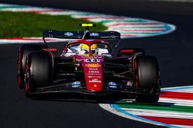  Lewis Hamilton (GBR) - Scuderia Ferrari - Ferrari SF-25 - Ferrari Formula 1 Pirelli Gran Premio dItalia 2025 Monza Circuit, Lombardy, İtalya, 6-9 Eylül 2025 tarihleri arasında. 2025 FIA Formula 1 Dünya Şampiyonasının 16. raundu.