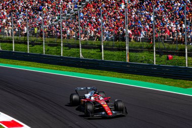  Charles Leclerc (MON) - Scuderia Ferrari - Ferrari SF-25 - Ferrari Formula 1 Pirelli Gran Premio dItalia 2025 tarihinde 6-9 Eylül 2025 tarihleri arasında İtalya 'nın Monza Pisti' nde gerçekleşti. 2025 FIA Formula 1 Dünya Şampiyonasının 16. raundu.