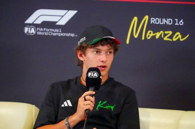  Andrea Kimi Antonelli (ITA) - Mercedes-AMG PETRONAS F1 Takımı - Mercedes W16 - Mercedes E Performansı Formula 1 Pirelli Gran Premio dItalia 2025 Monza Pisti, Lombardy, İtalya, 6-9 Eylül 2025 tarihleri arasında. 