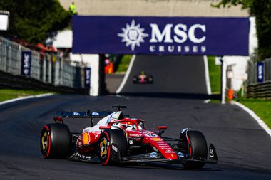  Charles Leclerc (MON) - Scuderia Ferrari - Ferrari SF-25 - Ferrari Formula 1 Pirelli Gran Premio dItalia 2025 tarihinde 6-9 Eylül 2025 tarihleri arasında İtalya 'nın Monza Pisti' nde gerçekleşti. 2025 FIA Formula 1 Dünya Şampiyonasının 16. raundu.