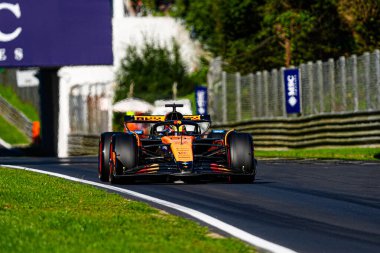  Oscar Piastri (AUS) - McLaren Formula 1 Takımı - McLaren MCL39 - Mercedes Formula 1 Pirelli Gran Premio dItalia 2025 Monza Pisti, Lombardy, İtalya, 6-9 Eylül 2025 tarihleri arasında. 2025 FIA Formula 1 Dünya Şampiyonasının 16. raundu.