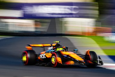  Lando Norris (GBR) - McLaren Formula 1 Takımı - McLaren MCL39 - Mercedes Formula 1 Pirelli Gran Premio dItalia 2025 Monza Pisti, Lombardy, İtalya, 6-9 Eylül 2025 tarihleri arasında. 2025 FIA Formula 1 Dünya Şampiyonasının 16. raundu.