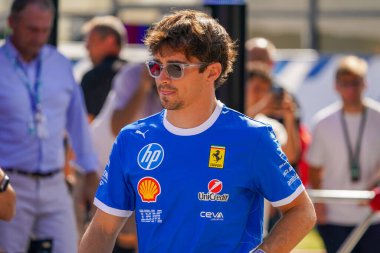  Charles Leclerc (MON) - Scuderia Ferrari - Ferrari SF-25 - Ferrari Formula 1 Pirelli Gran Premio dItalia 2025 tarihinde 6-9 Eylül 2025 tarihleri arasında İtalya 'nın Monza Pisti' nde gerçekleşti. 2025 FIA Formula 1 Dünya Şampiyonasının 16. raundu.