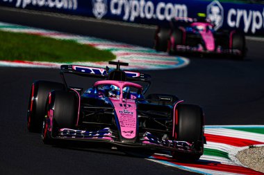  Pierre Gasly (FRA) - Alpine F1 Takımı - Alpine A525 - 6-9 Eylül 2025 tarihleri arasında İtalya 'nın Monza Pisti' nde düzenlenen Formula 1 Pirelli Gran Premio dItalia 2025 sırasında Renault. 2025 FIA Formula 1 Dünya Şampiyonasının 16. raundu.