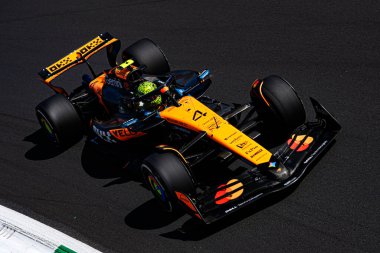  Lando Norris (GBR) - McLaren Formula 1 Takımı - McLaren MCL39 - Mercedes Formula 1 Pirelli Gran Premio dItalia 2025 Monza Pisti, Lombardy, İtalya, 6-9 Eylül 2025 tarihleri arasında. 2025 FIA Formula 1 Dünya Şampiyonasının 16. raundu.