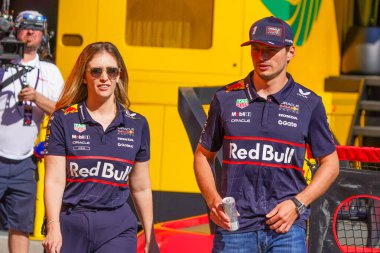  Max Verstappen (NED) - Oracle Red Bull Racing - Red Bull RB21 - Honda RBPT Formula 1 Pirelli Gran Premio dItalia 2025 Monza Circuit, Lombardy, İtalya, 6-9 Eylül 2025 tarihleri arasında. 2025 FIA Formula 1 Dünya Şampiyonasının 16. raundu.
