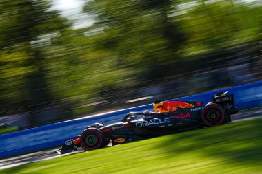  Max Verstappen (NED) - Oracle Red Bull Racing - Red Bull RB21 - Honda RBPT Formula 1 Pirelli Gran Premio dItalia 2025 Monza Circuit, Lombardy, İtalya, 6-9 Eylül 2025 tarihleri arasında. 2025 FIA Formula 1 Dünya Şampiyonasının 16. raundu.