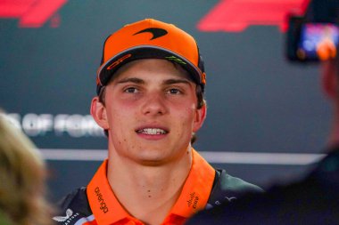  Oscar Piastri (AUS) - McLaren Formula 1 Takımı - McLaren MCL39 - Mercedes Formula 1 Pirelli Gran Premio dItalia 2025 Monza Pisti, Lombardy, İtalya, 6-9 Eylül 2025 tarihleri arasında. 2025 FIA Formula 1 Dünya Şampiyonasının 16. raundu.