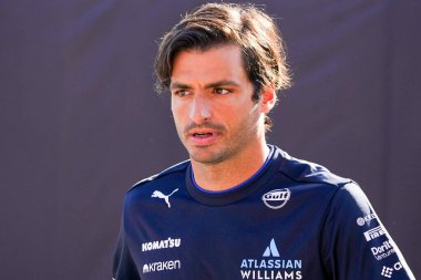  Carlos Sainz Jr. (ESP) - Williams Racing - Williams FW47 - Mercedes Formula 1 Pirelli Gran Premio dItalia 2025 Monza Pisti, Lombardy, İtalya, 6-9 Eylül 2025 tarihleri arasında. 2025 FIA Formula 1 Dünya Şampiyonasının 16. raundu.