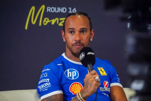  Lewis Hamilton (GBR) - Scuderia Ferrari - Ferrari SF-25 - Ferrari Formula 1 Pirelli Gran Premio dItalia 2025 Monza Circuit, Lombardy, İtalya, 6-9 Eylül 2025 tarihleri arasında. 2025 FIA Formula 1 Dünya Şampiyonasının 16. raundu.