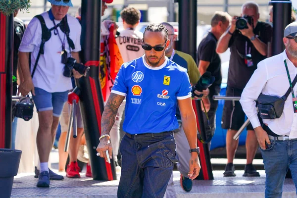  Lewis Hamilton (GBR) - Scuderia Ferrari - Ferrari SF-25 - Ferrari Formula 1 Pirelli Gran Premio dItalia 2025 Monza Circuit, Lombardy, İtalya, 6-9 Eylül 2025 tarihleri arasında. 2025 FIA Formula 1 Dünya Şampiyonasının 16. raundu.