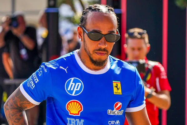  Lewis Hamilton (GBR) - Scuderia Ferrari - Ferrari SF-25 - Ferrari Formula 1 Pirelli Gran Premio dItalia 2025 Monza Circuit, Lombardy, İtalya, 6-9 Eylül 2025 tarihleri arasında. 2025 FIA Formula 1 Dünya Şampiyonasının 16. raundu.  