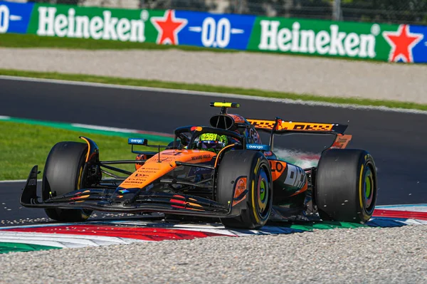  Lando Norris (GBR) - McLaren Formula 1 Takımı - McLaren MCL39 - Mercedes Formula 1 Pirelli Gran Premio dItalia 2025 Monza Pisti, Lombardy, İtalya, 6-9 Eylül 2025 tarihleri arasında. 2025 FIA Formula 1 Dünya Şampiyonasının 16. raundu.