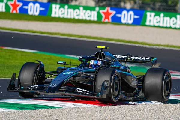  Andrea Kimi Antonelli (ITA) - Mercedes-AMG PETRONAS F1 Takımı - Mercedes W16 - Mercedes E Performansı Formula 1 Pirelli Gran Premio dItalia 2025 Monza Pisti, Lombardy, İtalya, 6-9 Eylül 2025 tarihleri arasında. 