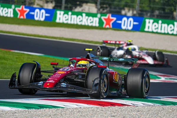  Lewis Hamilton (GBR) - Scuderia Ferrari - Ferrari SF-25 - Ferrari Formula 1 Pirelli Gran Premio dItalia 2025 Monza Circuit, Lombardy, İtalya, 6-9 Eylül 2025 tarihleri arasında. 2025 FIA Formula 1 Dünya Şampiyonasının 16. raundu.