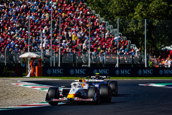 Isaac Hadjar (FRA) Visa Cash App RB F1 takımı Formula 1 sırasında Gran Premio dItalia 2025 Monza Circuit, Lombardy, İtalya 'da, 6-9 Eylül 2025 tarihleri arasında. 2025 FIA Formula 1 Dünya Şampiyonasının 16. raundu.