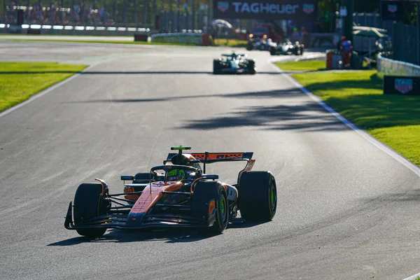  Lando Norris (GBR) - McLaren Formula 1 Takımı - McLaren MCL39 - Mercedes Formula 1 Pirelli Gran Premio dItalia 2025 Monza Pisti, Lombardy, İtalya, 6-9 Eylül 2025 tarihleri arasında. 2025 FIA Formula 1 Dünya Şampiyonasının 16. raundu.