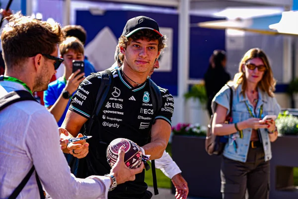  Andrea Kimi Antonelli (ITA) - Mercedes-AMG PETRONAS F1 Takımı - Mercedes W16 - Mercedes E Performansı Formula 1 Pirelli Gran Premio dItalia 2025 Monza Pisti, Lombardy, İtalya, 6-9 Eylül 2025 tarihleri arasında. 