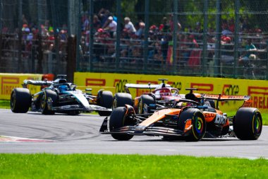  Oscar Piastri (AUS) - McLaren Formula 1 Takımı - McLaren MCL39 - Mercedes Formula 1 Pirelli Gran Premio dItalia 2025 Monza Pisti, Lombardy, İtalya, 6-9 Eylül 2025 tarihleri arasında. 2025 FIA Formula 1 Dünya Şampiyonasının 16. raundu.